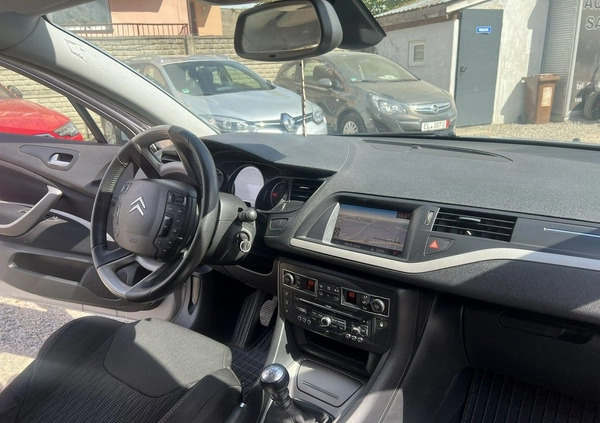 Citroen C5 cena 24500 przebieg: 223000, rok produkcji 2011 z Chmielnik małe 277